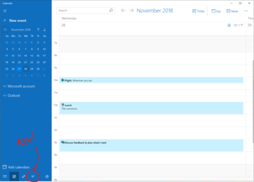 Mail and Calendar has been updated with a To-Do shortcut