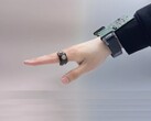 An image of picoRing and the accompanying wristband (Image credit: the researchers; edited)