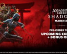 Assassin's Creed Shadows launches on March 20 (image source: Ubisoft)