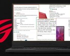 More retailer listings have been leaking details about the Asus ROG Zephyrus M16 laptops. (Image source: Asus/Amazon/microaid - edited)