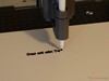 Two pens are included
