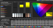 CalMAN color accuracy