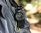 The Casio Pro Trek PRJ-B001B-1 (pictured) uses a paracord-style band. (Image source: Casio)