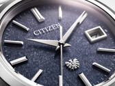 The Citizen AQ4100-65M (pictured) has the eagle motif engraved on the crown, dial, and caseback. (Image source: Citizen)