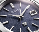 The Citizen AQ4100-65M (pictured) has the eagle motif engraved on the crown, dial, and caseback. (Image source: Citizen)