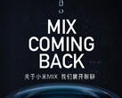 The first Mi Mix device in years will debut on March 29. (Image source: Xiaomi - edited)