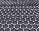 Graphene is made from a hexagonal latticework of carbon atoms and can technically be considered a single aromatic molecule regardless of its size. (Source: WikiCommons) 
