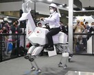 Kawasaki's electric robot goat is not as fast as a full-grown electric motorcycle (Image: Kazumichi Moriyama)