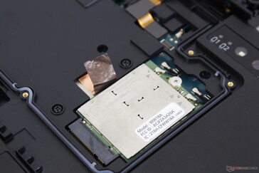 Although the AirPrime M2M WAN module is technically removable, Panasonic does not encourage taking apart the tablet or removing the wireless module