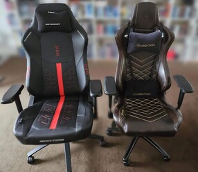 The Martian Pro appears more imposing next to the Nobelchairs Epic.