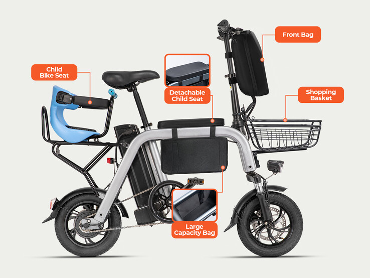 The Mihogo Mini e-bike. (Image source: Mihogo)