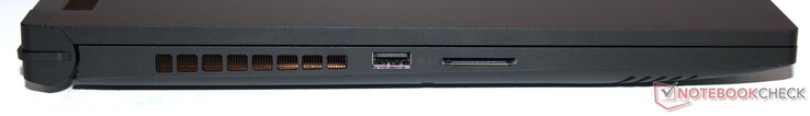 Left side: USB 3.2 Gen 2 (USB-A), SD card reader