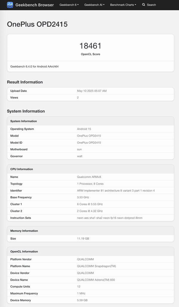 (Image source: Geekbench)