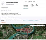 Motorola Razr+ location determination – overview
