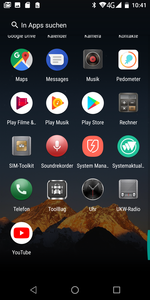 App drawer