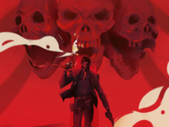 Suit for Hire is being praised as a John Wick simulator. Pictured - official artwork from the game. (Image source: Steam) 