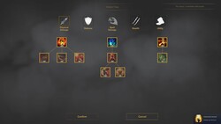 Experience can be used on skills in the Skill Tree.