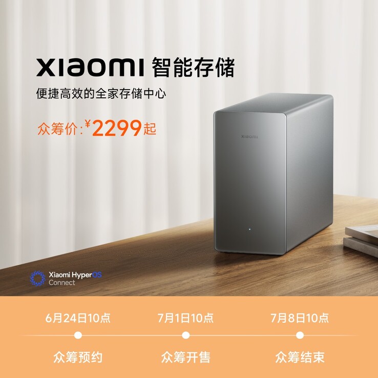 A teaser photo of the NAS