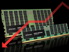 Micron DDR5 DRAM modules (edited with Canva).