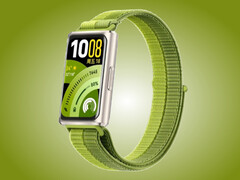 The Huawei Band 11 Pro with its official fabric band.