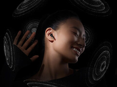 The TWS Air3 Pro cost around $28 in China. Pictured: a promo picture of the wireless earbuds. (Image source: iQOO)