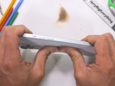 The 15 Plus undergoes a bend test. (Source: JerryRigEverything via YouTube)