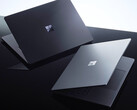 The Surface Laptop Ultra in its Platinum and Dark Steel/Nightfall colours.