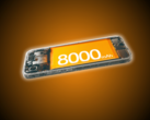 The Oppo K14 Plus packs an 8,000mAh battery.