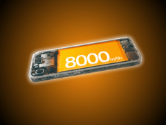 The Oppo K14 Plus packs an 8,000mAh battery.