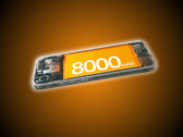 The Oppo K14 Plus packs an 8,000mAh battery.
