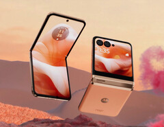 The Razr 50 Ultra is expected to look like its predecessor, pictured. (Image source: Motorola)