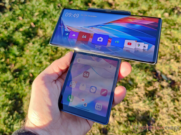 Who knew that LG's last smartphone would be put to use in a future Retroid Pocket gaming handheld. (Image source: Notebookcheck)