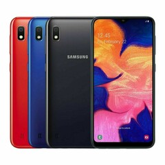 The Samsung Galaxy A10 is a recent entrant in the budget market. (Source: Samsung)