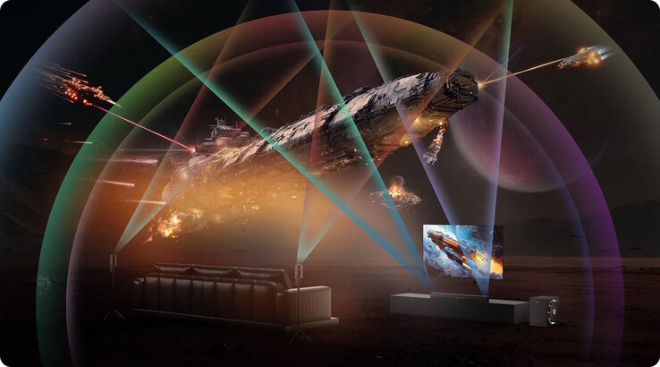 The Skywave X70 is a 7.1.4 sound system (Image source: Ultimea)