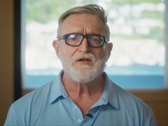 Gabe Newell, the founder of Valve, at The International 2026.