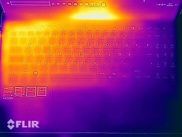 Thermal image - top side