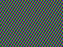 Sub-pixel array