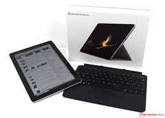 Microsoft Surface Go with a Black Type Cover