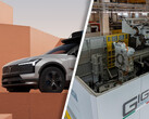 Volvo plans to install two 9,000-ton IDRA gigapresses at its upcoming Slovakian EV factory in order to reduce manufacturing costs. (Image source: Volvo / IDRA - edited)