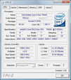 CPU-Z-Information about the FSC Esprimo U9210