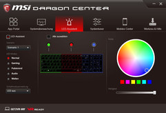 MSI Dragon Center, LED-Assistent