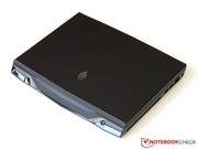 unusual design of the Alienware M14x