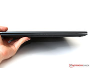 The 14-inch ultrabook is about 2 cm high...