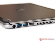To compensate, there are three modern USB 3.0 ports.