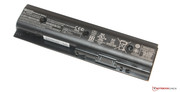 The delivered battery has a capacity of 65 Wh.