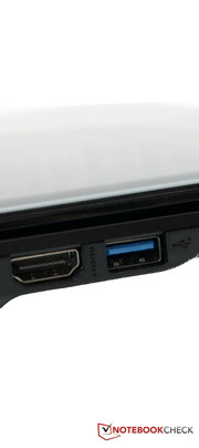 Acer has equipped its netbook with a speedy USB 3.0 port.