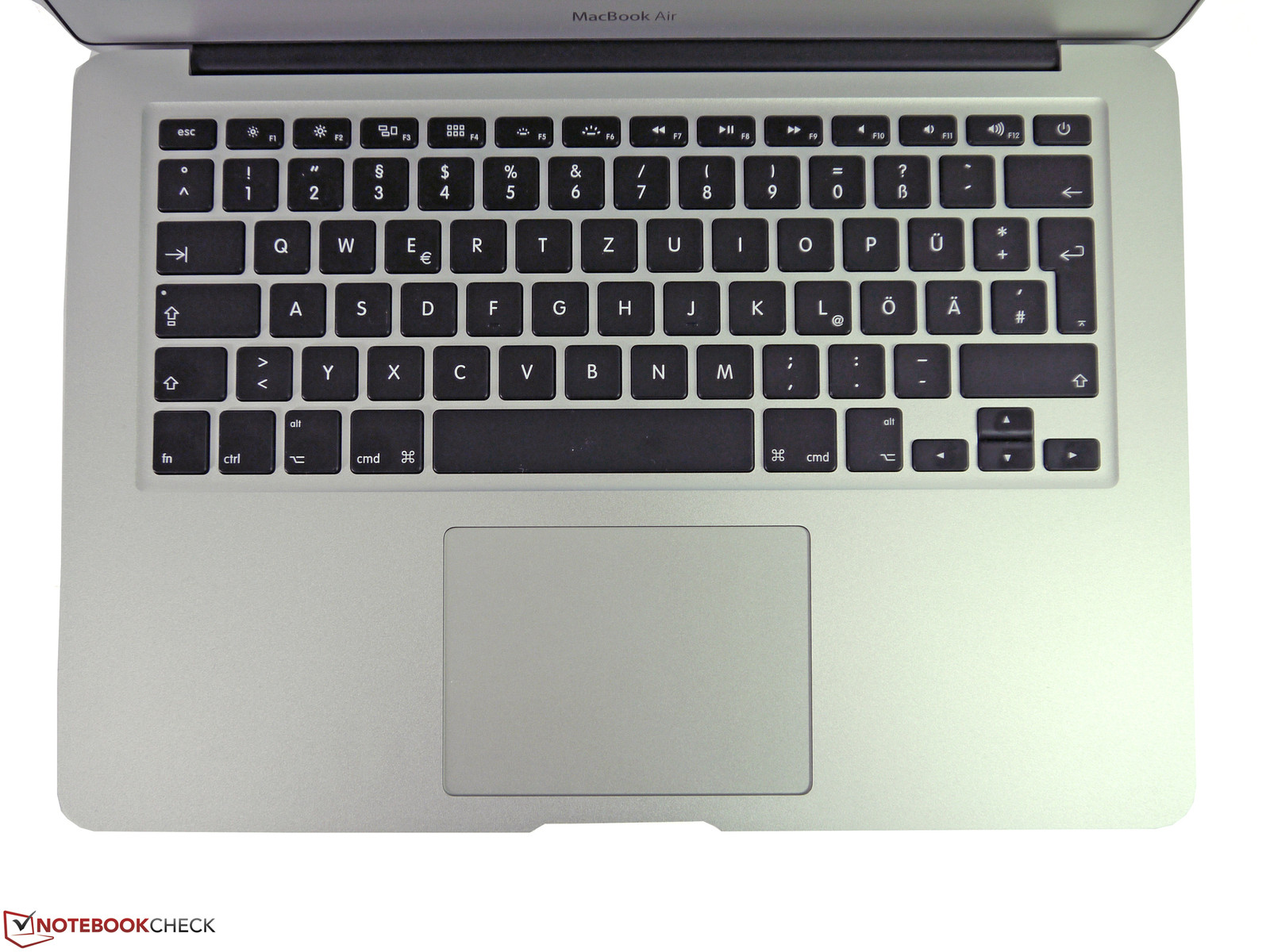 Review Apple Macbook Air 13 Mid 13 Md760d A Subnotebook Notebookcheck Net Reviews
