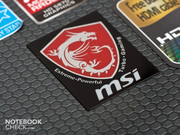 MSI's gaming series has its own logo.
