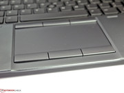 The touchpad is large, but there is not much finetuning that can be done.