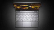 Spectre x360: Keyboard area